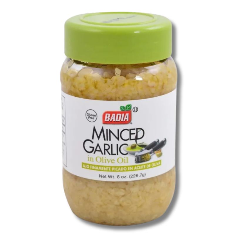 Ajo picado en aceite de oliva 8 oz (226.7 grs)