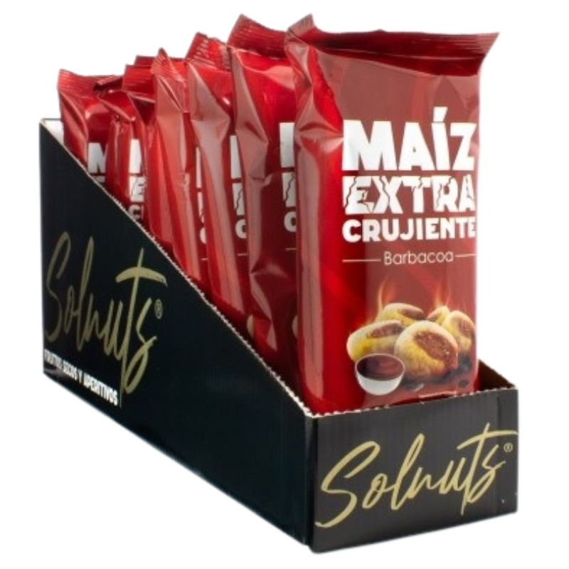 Alternative view of Maíz crujiente sabor barbacoa 35g