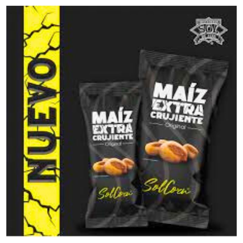Alternative view of Maíz crujiente salado 35g