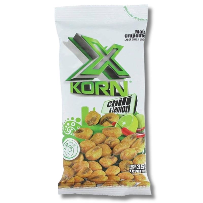 Maíz crujiente sabor chili y limón 35g