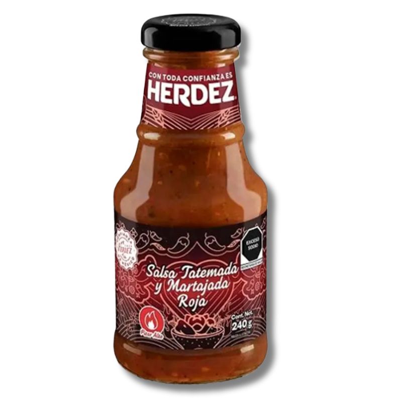 Salsa Roja Tatemada Herdez 240 Grs.