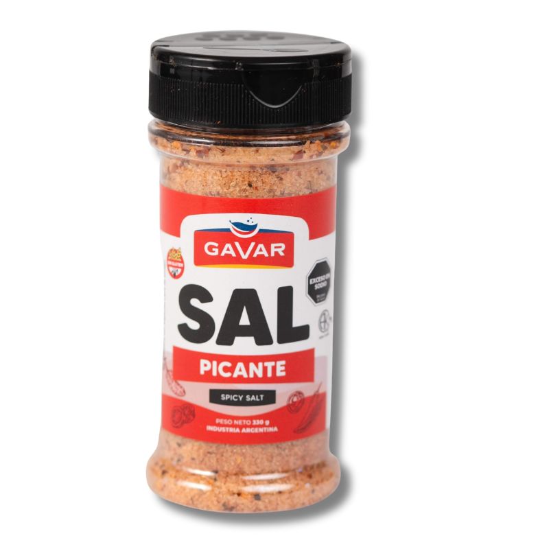 SAL PICANTE CON PIMIENTOS BADIA GAVAR 330g