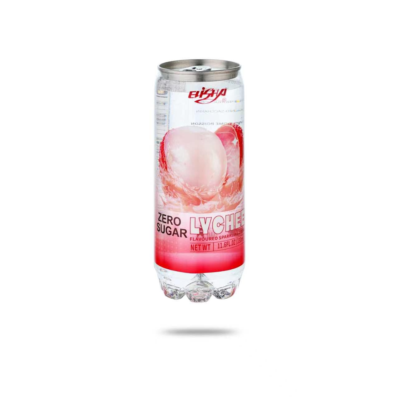 ELISHA AGUA SABORIZADA LYCHEE ZERO AZUCAR 330ML