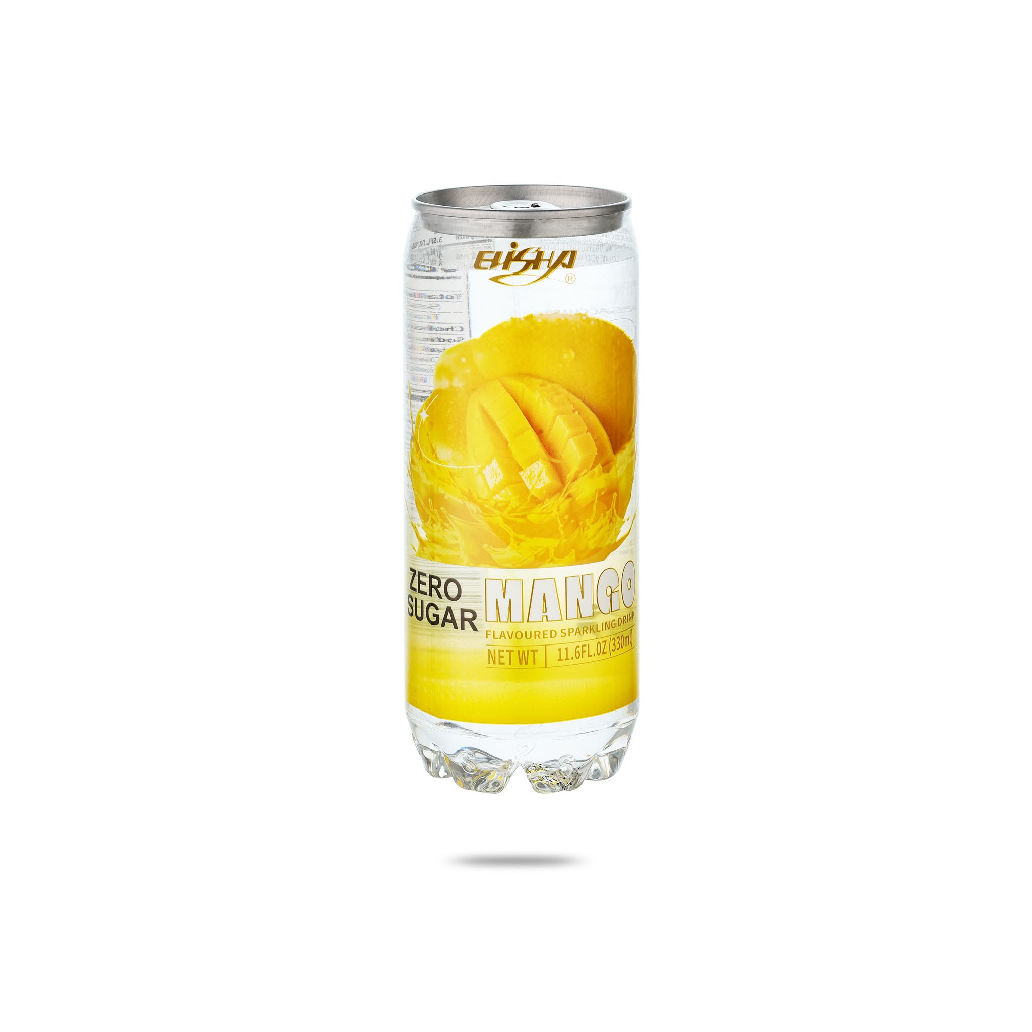 ELISHA AGUA SABORIZADA MANGO ZERO AZUCAR 330ML